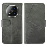 IDEWEI For Xiaomi Redmi Note 14 Pro+ 5G Case Leather Wallet Phone Cover Stand Calf Texture