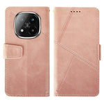 IDEWEI For Xiaomi Redmi Note 14 Pro+ 5G Case Leather Wallet Phone Cover Stand Calf Texture