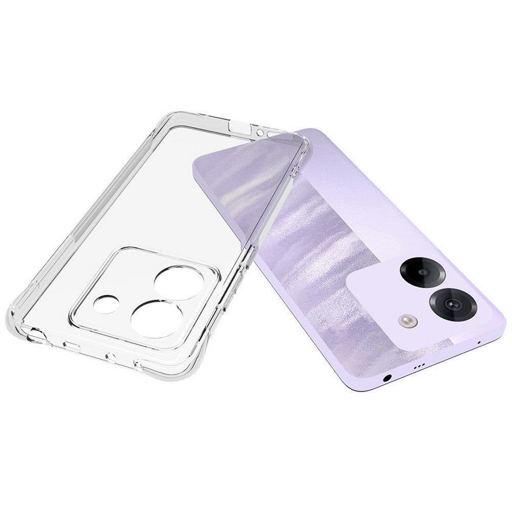 For Xiaomi Poco M7 Pro 5G TPU Phone Case Non Slip Transparent Mobile Phone Cover