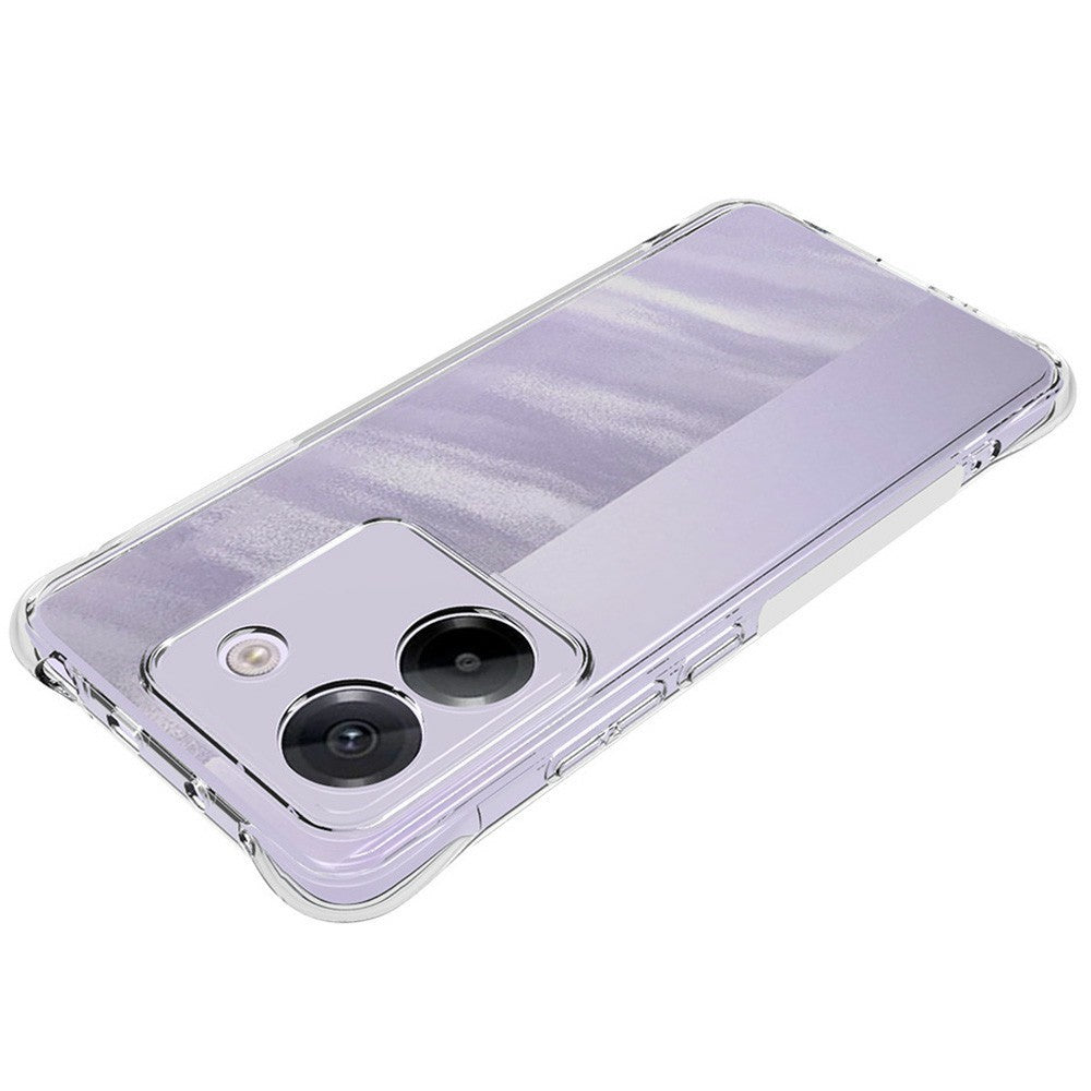 For Xiaomi Poco M7 Pro 5G TPU Phone Case Non Slip Transparent Mobile Phone Cover