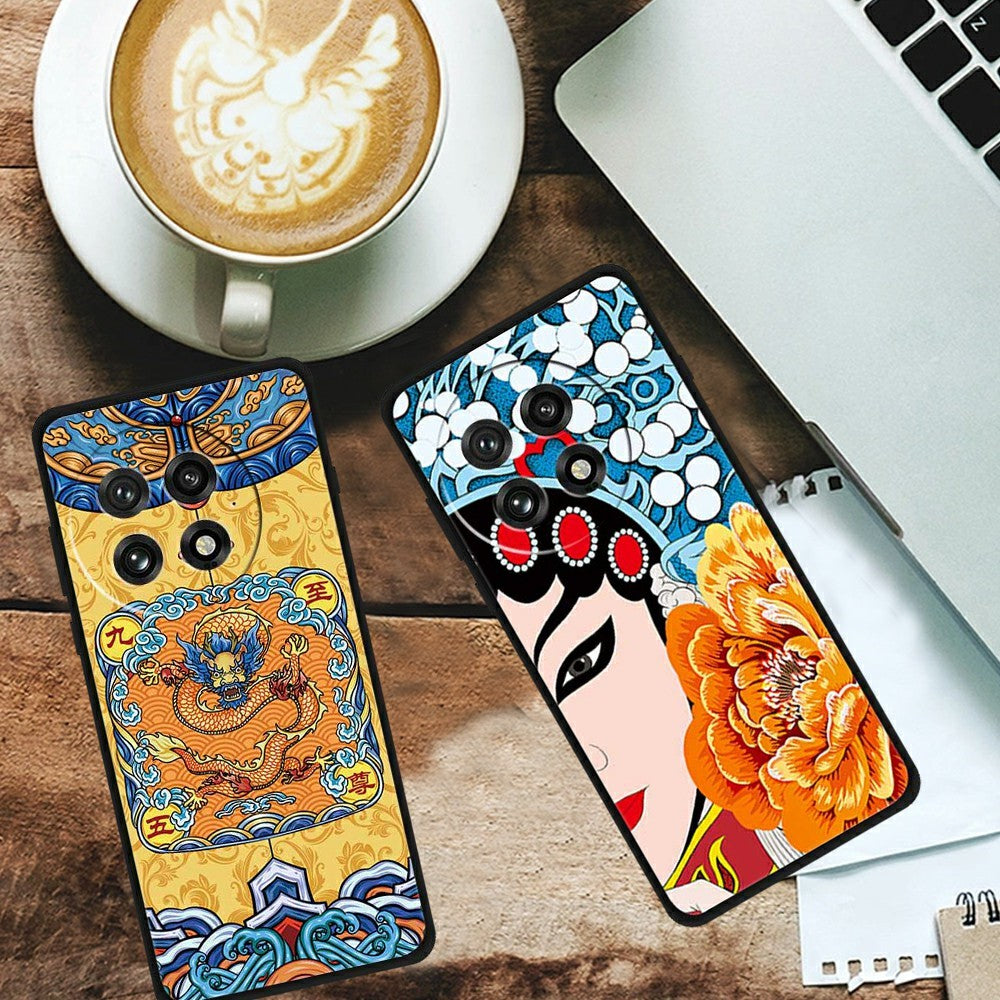 For OnePlus 13 Case Pattern Printing Anti-Scratch TPU Phone Cover