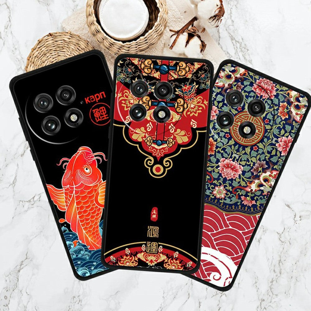For OnePlus 13 Case Pattern Printing Anti-Scratch TPU Phone Cover