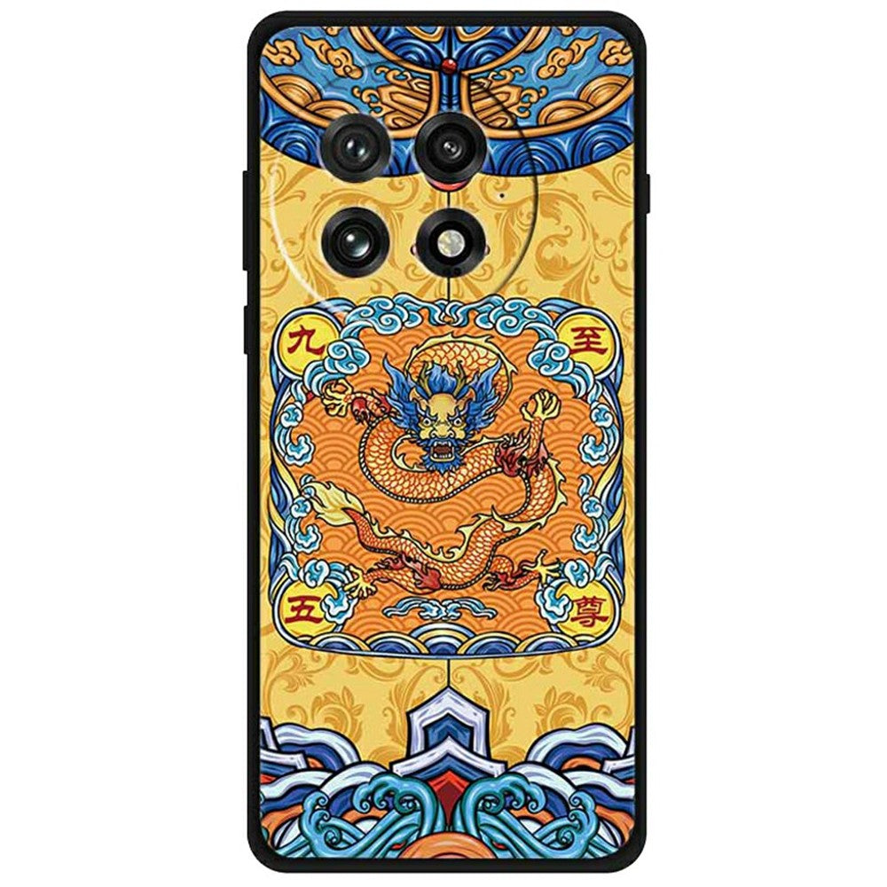 For OnePlus 13 Case Pattern Printing Anti-Scratch TPU Phone Cover