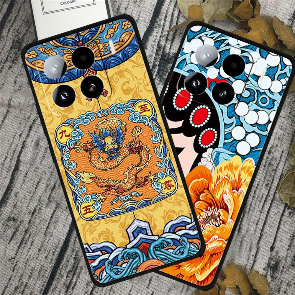 For Xiaomi 15 Pro Case Pattern Printing Anti Scratch TPU Phone Cover