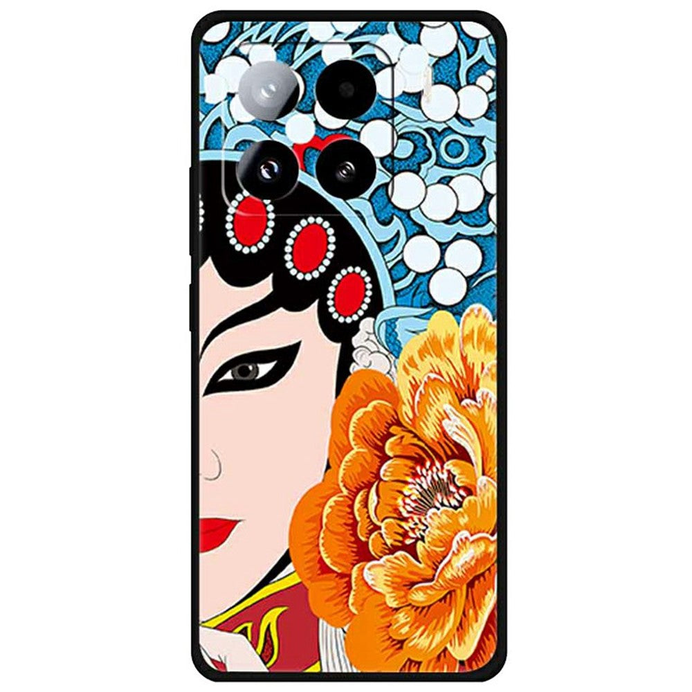 For Xiaomi 15 Pro Case Pattern Printing Anti Scratch TPU Phone Cover