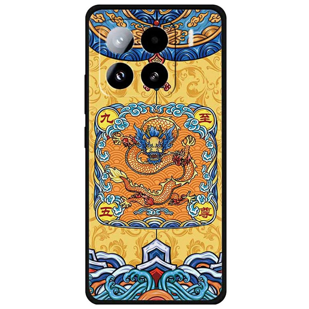 For Xiaomi 15 Pro Case Pattern Printing Anti Scratch TPU Phone Cover