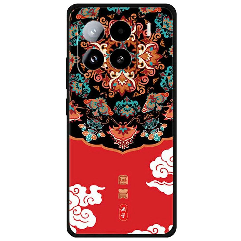 For Xiaomi 15 Case Pattern Printing Anti-Scratch TPU Phone Cover