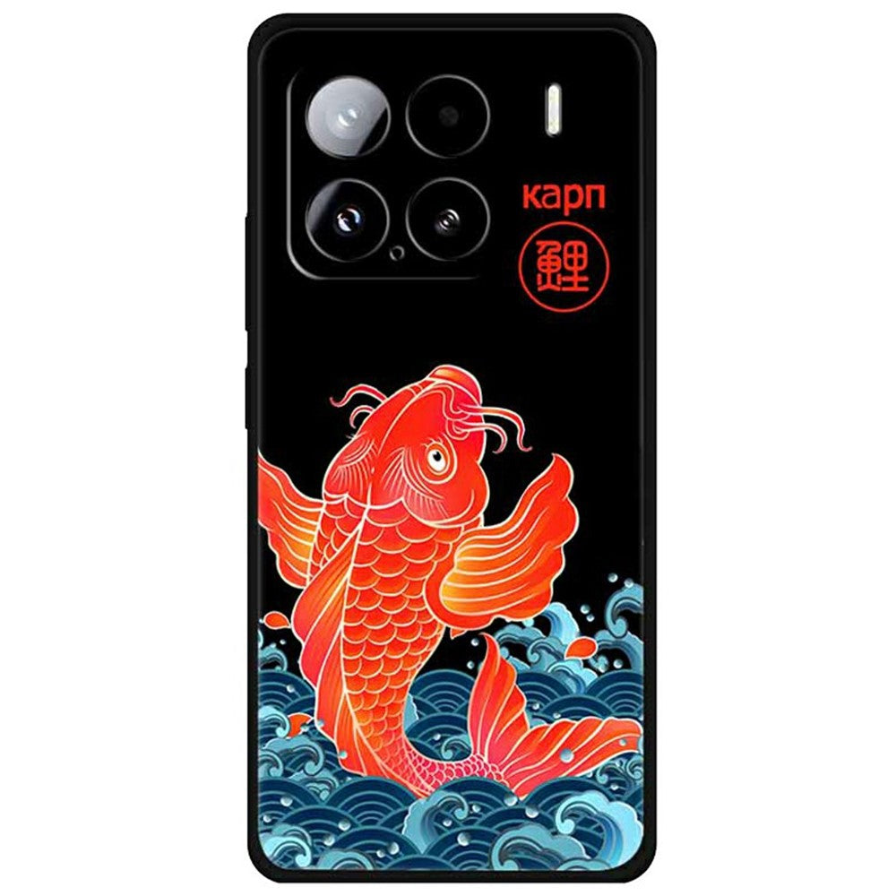 For Xiaomi 15 Case Pattern Printing Anti-Scratch TPU Phone Cover