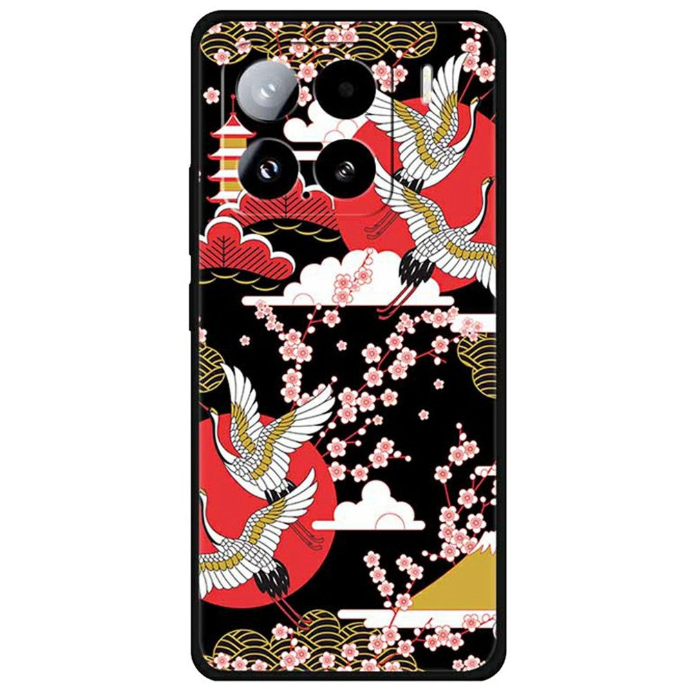 For Xiaomi 15 Case Pattern Printing Anti-Scratch TPU Phone Cover