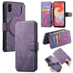 CASENEO For Samsung Galaxy A04e 4G Magnetic Case  Detachable Leather Phone Wallet Cover