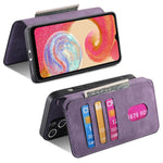 CASENEO For Samsung Galaxy A04e 4G Magnetic Case  Detachable Leather Phone Wallet Cover