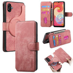 CASENEO For Samsung Galaxy A04e 4G Magnetic Case  Detachable Leather Phone Wallet Cover