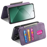 CASENEO For Xiaomi 14 Magnetic Case  Detachable Leather Phone Wallet Cover