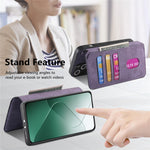 CASENEO For Xiaomi 14 Magnetic Case  Detachable Leather Phone Wallet Cover