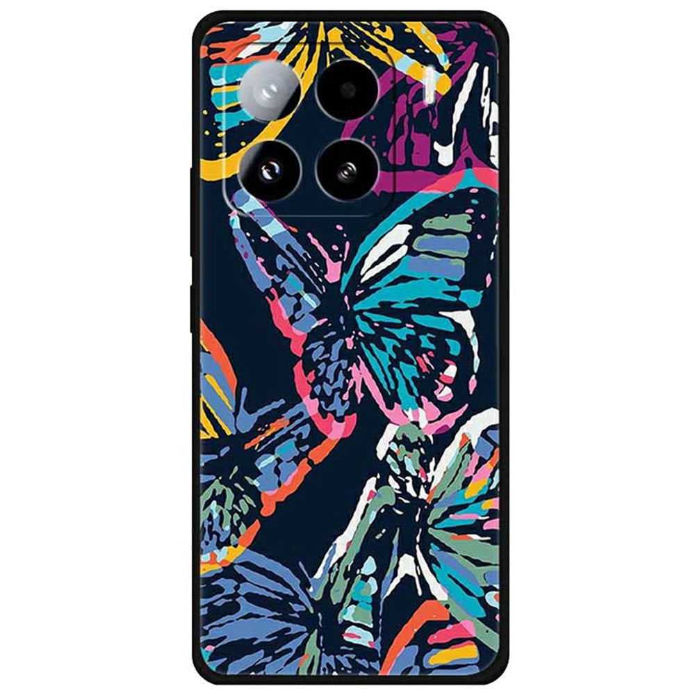 For Xiaomi 15 Pro Case Pattern Printing Soft TPU Cell Phone Cover
