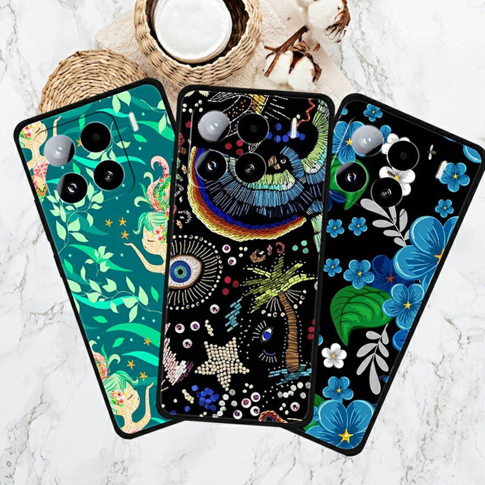 For Xiaomi 15 Pro Case Pattern Printing Soft TPU Cell Phone Cover