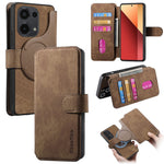 CASENEO For Xiaomi Redmi Note 13 Pro 5G Magnetic Case  Detachable Leather Phone Wallet Cover