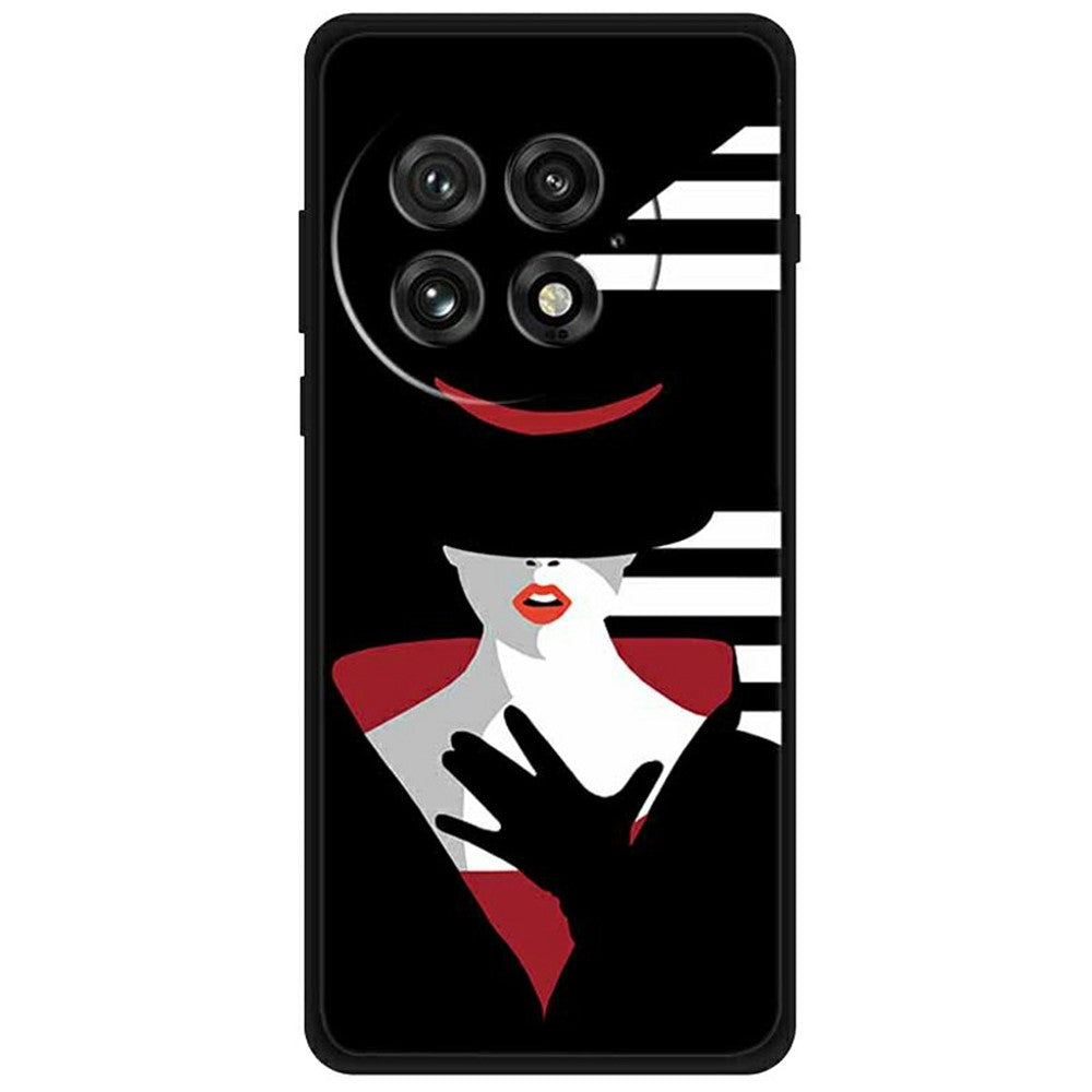 For OnePlus 13 Case Pattern Printing Soft TPU Cell Phone Cover