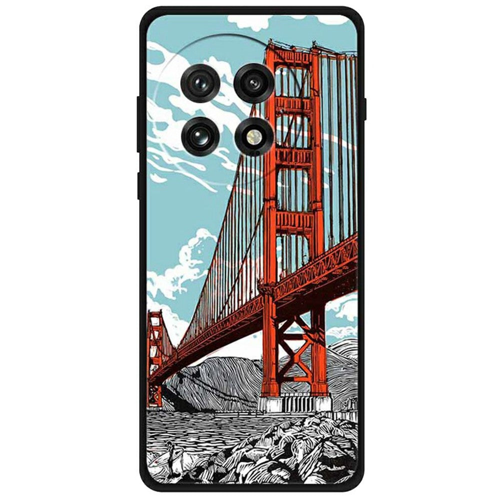 For OnePlus 13 Case Pattern Printing Soft TPU Cell Phone Cover
