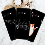 For Google Pixel 9a TPU Case Pattern Printed Anti Drop Phone Cover