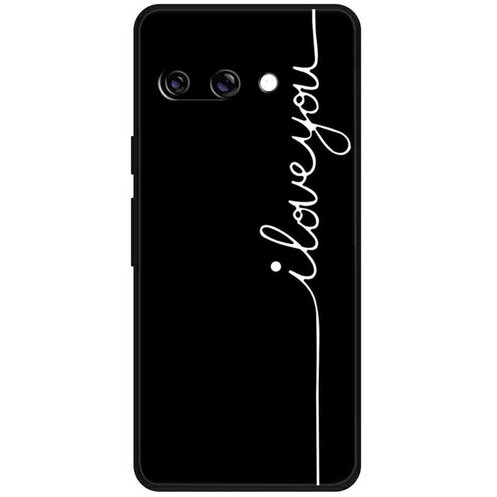For Google Pixel 9a TPU Case Pattern Printed Anti Drop Phone Cover