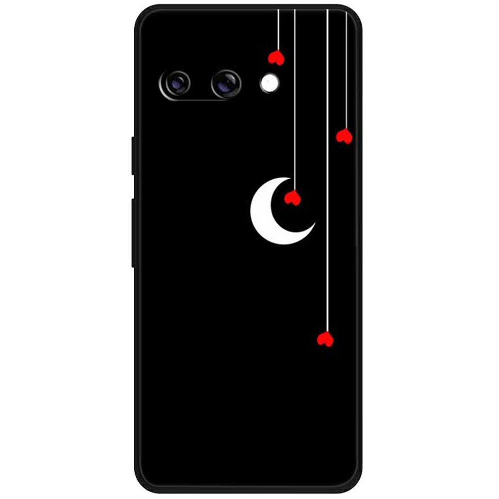 For Google Pixel 9a TPU Case Pattern Printed Anti Drop Phone Cover