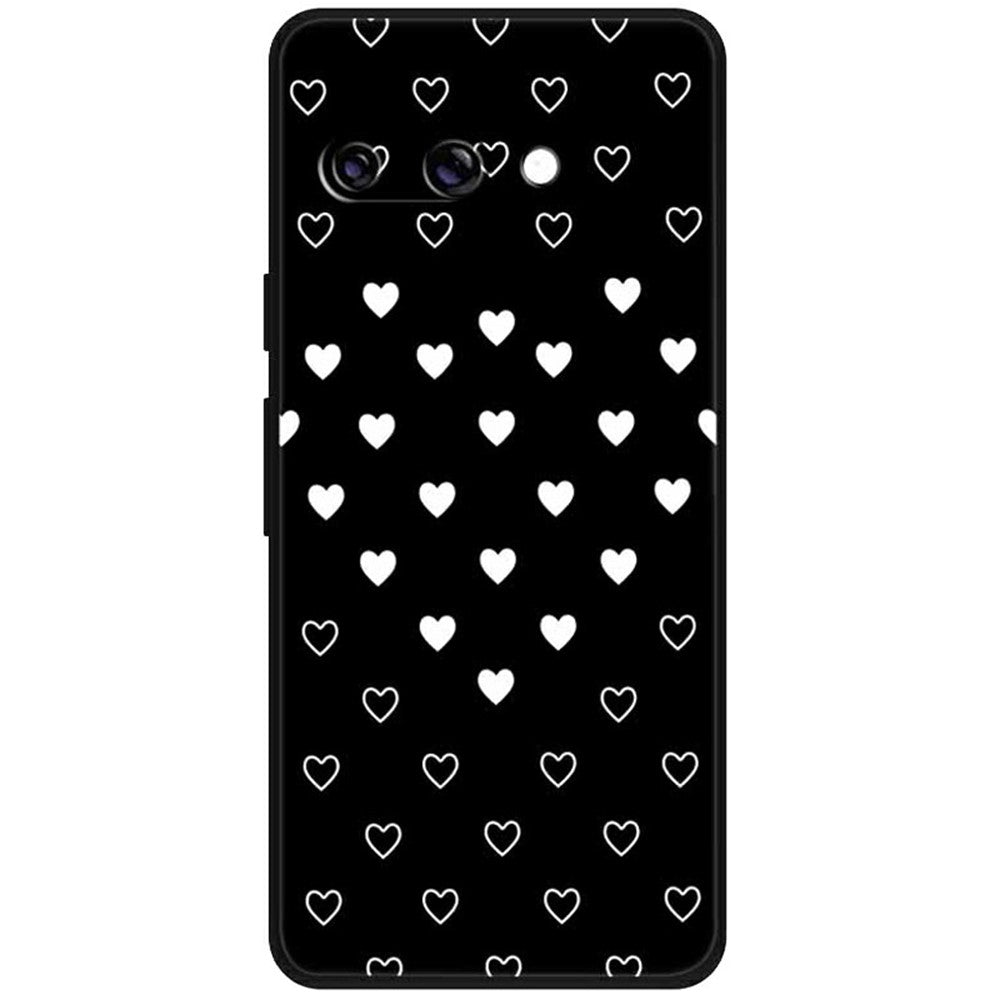 For Google Pixel 9a TPU Case Pattern Printed Anti Drop Phone Cover