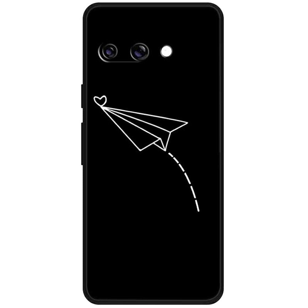For Google Pixel 9a TPU Case Pattern Printed Anti Drop Phone Cover