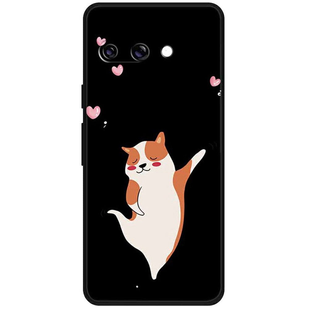 For Google Pixel 9a TPU Case Pattern Printed Anti Drop Phone Cover