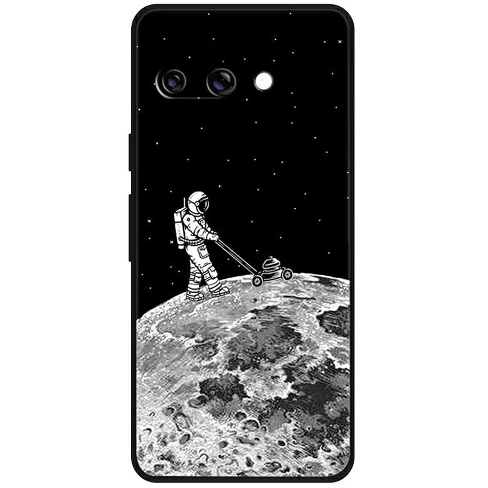 For Google Pixel 9a TPU Case Pattern Printed Anti Drop Phone Cover