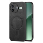 Xiaomi Poco F7 Pro 5G / Redmi K80 5G Läderfodral med Magnetiskt Baksida, Skin-Touch mobilskydd
