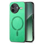 Xiaomi Poco F7 Pro 5G / Redmi K80 5G Läderfodral med Magnetiskt Baksida, Skin-Touch mobilskydd
