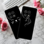 For OnePlus 13 Line Art Case Anti-Scratch Soft TPU Phone Cover