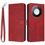 For Honor X60 5G / X9c Smart 5G Case Flip Stand PU Leather Wallet Phone Cover Calf Texture