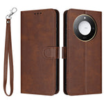 For Honor X60 5G / X9c Smart 5G Case Flip Stand PU Leather Wallet Phone Cover Calf Texture