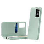 For Samsung Galaxy S24 Ultra Leather Phone Case with View Window Card Slot