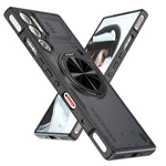 Til Asus ROG Phone 8 5G / 8 Pro 5G Magnetisk Etui TPU + PC Roterbart Støtteben Telefoncover
