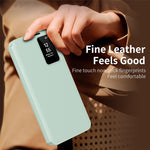 For Samsung Galaxy S23 Leather Phone Case with View Window Card Slot