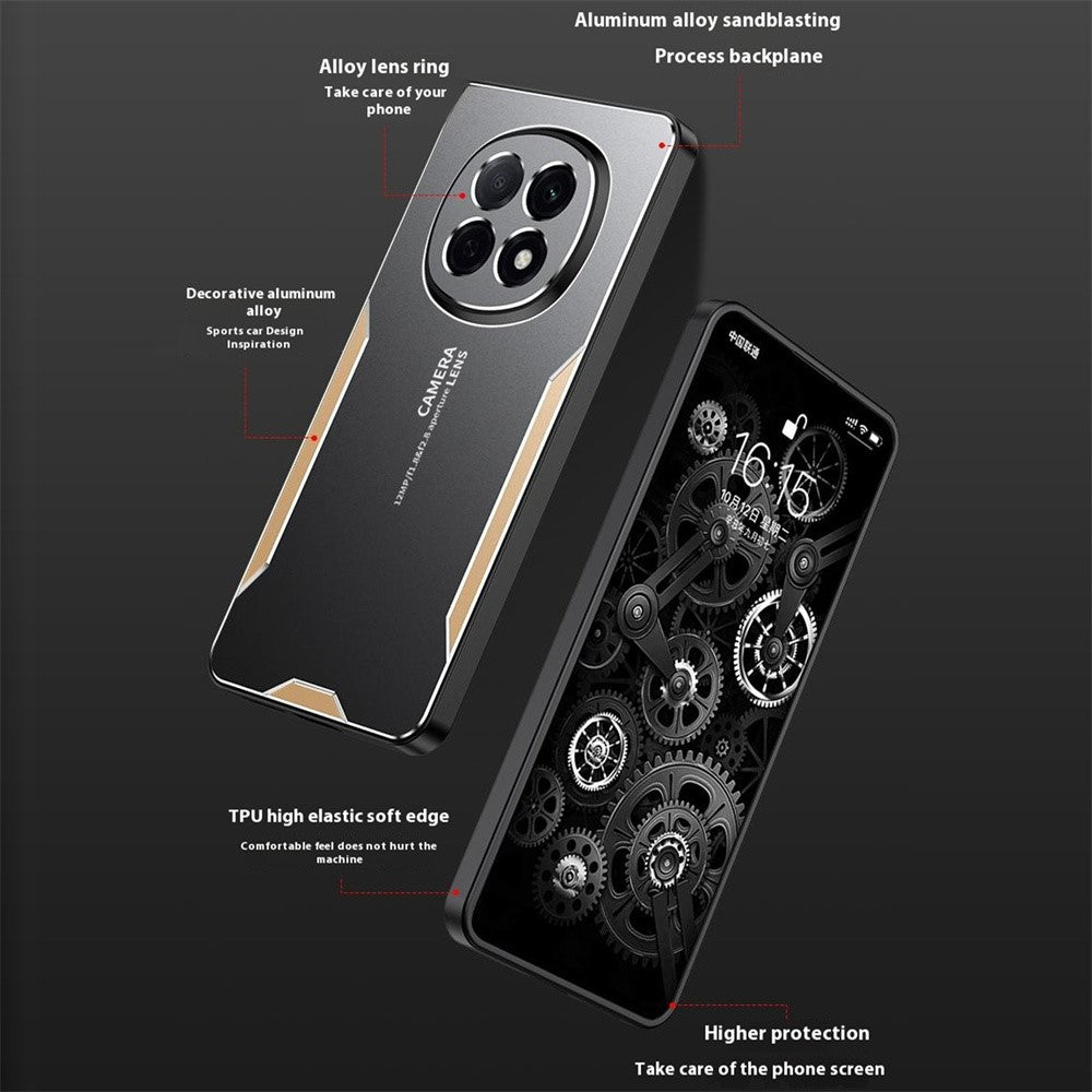 For Oppo F29 Pro 5G (Global) / A5 Pro 5G (China) Phone Case Aluminium Alloy TPU PC Back Cover