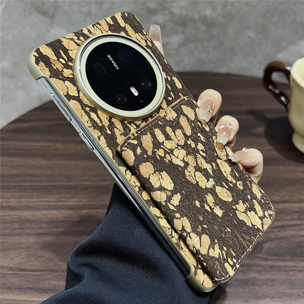 For Huawei Mate 70 Pro  /  70 Pro+ Magnetic Case Pattern Print PU + PC Phone Cover with Card Holder