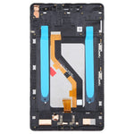 Til Samsung Galaxy Tab A 8.0 (2019) SM-T295 (LTE) Grade C LCD-skærm og Digitizer-enhed + Rammedel (uden logo)
