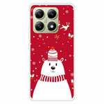For Xiaomi 14T Pro Case Festive Christmas Pattern TPU Protective Phone Cover