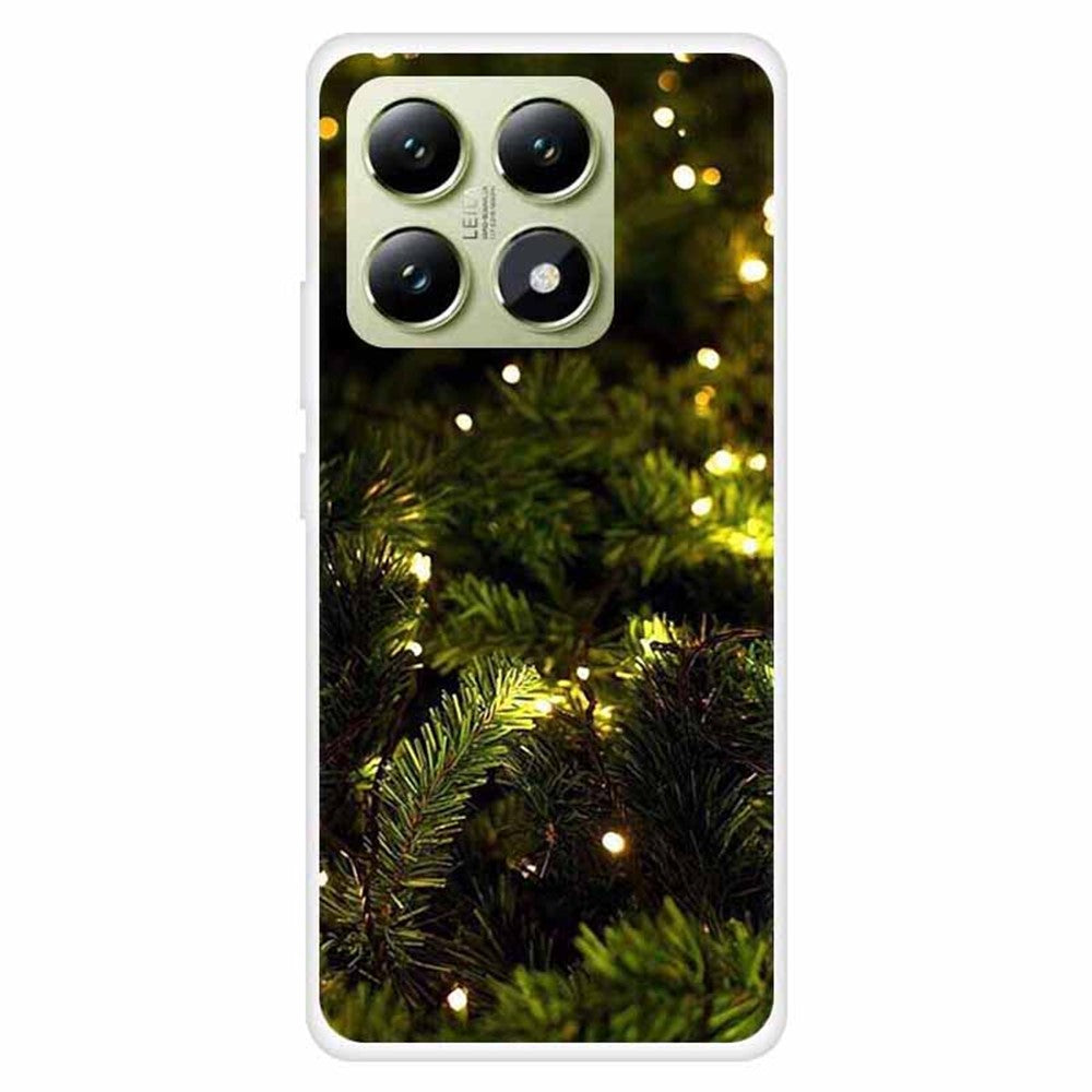 For Xiaomi 14T Pro Case Festive Christmas Pattern TPU Protective Phone Cover
