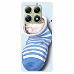 For Xiaomi 14T Case TPU Pattern Printing Anti-Fall Phone Cover
