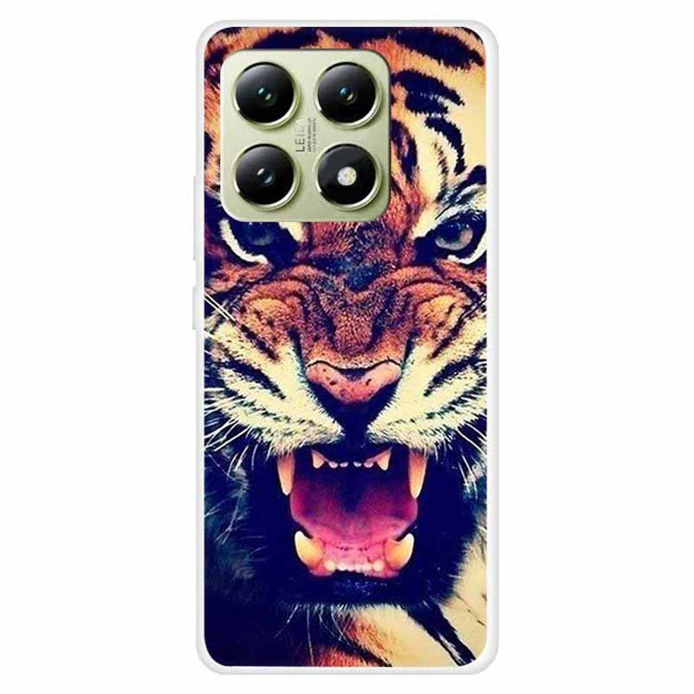 For Xiaomi 14T Case TPU Pattern Printing Anti-Fall Phone Cover