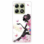 For Xiaomi 14T Case TPU Pattern Printing Anti-Fall Phone Cover