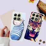 For Xiaomi 14T Pro Case TPU Pattern Printing Anti-Fall Phone Cover