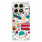 For Xiaomi 14T Pro Case TPU Pattern Printing Anti-Fall Phone Cover