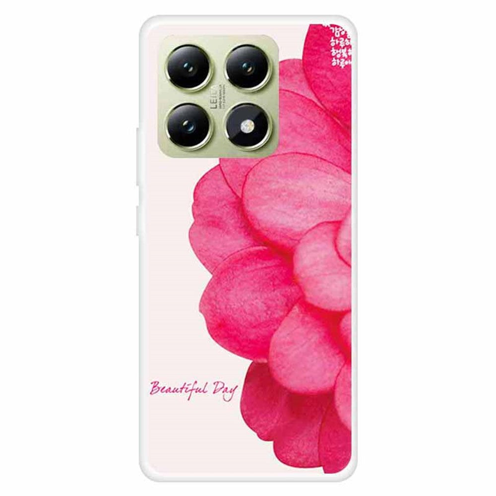 For Xiaomi 14T Pro Case TPU Pattern Printing Anti-Fall Phone Cover