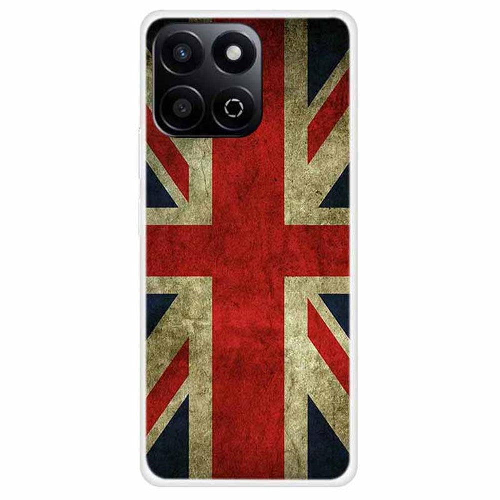 Phone Case For Honor Play 60 Plus 5G / 200 Smart 5G / Play 9T / X7c 4G TPU Pattern Printing Anti-Fall Cover